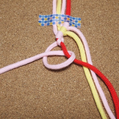 巻き結び　編み方　結び方　手作り